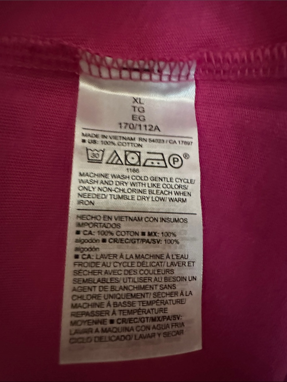 Old Navy..Hot Pink Casual T-Shirt Dress - Picture 5 of 8